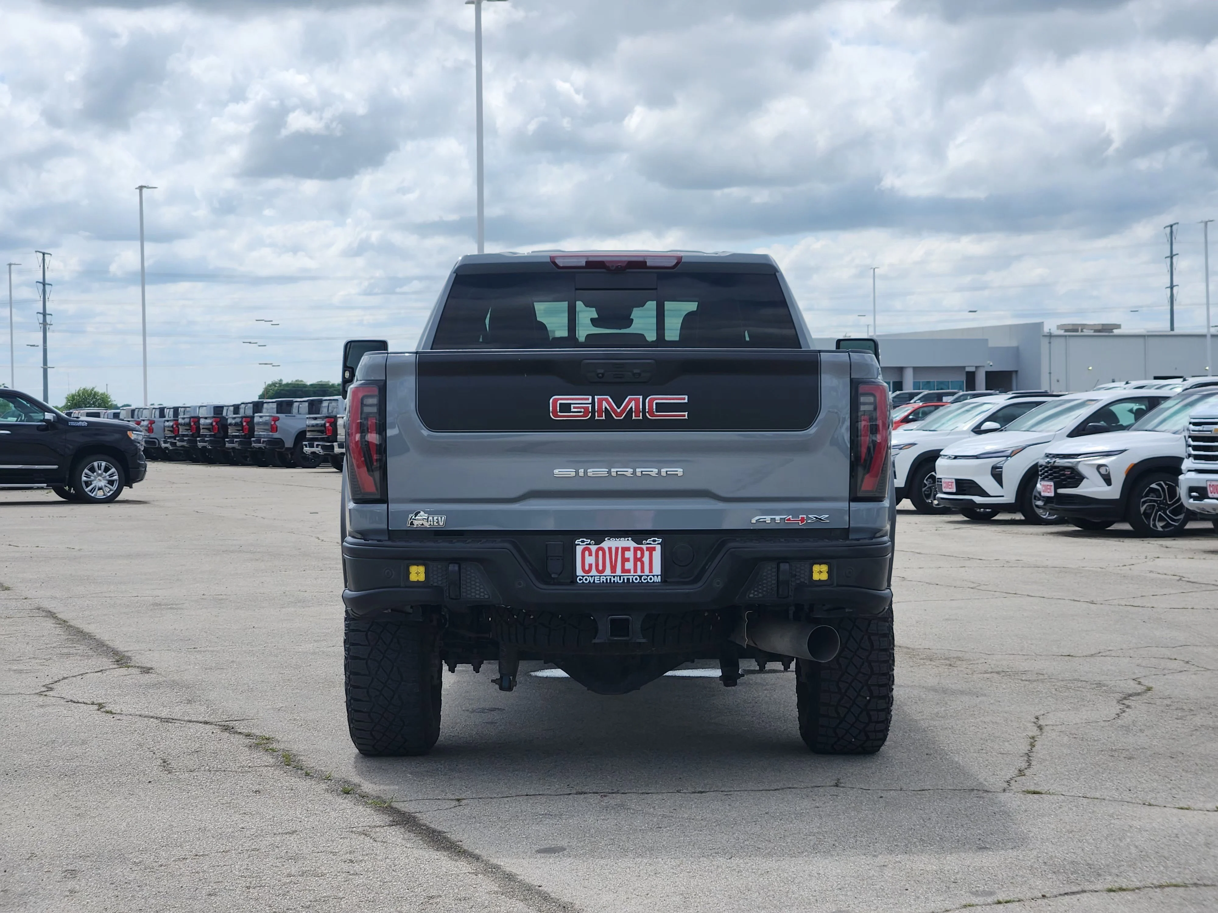 Used 2024 Thunderstorm Gray GMC AT4X AEV EDITION image 6