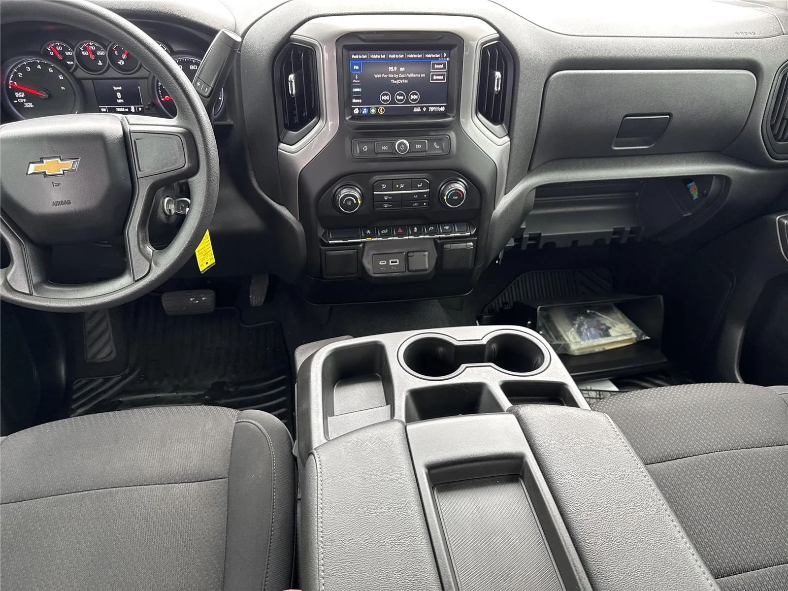 Used 2021 SILVER ICE METALLIC Chevrolet Custom image 15