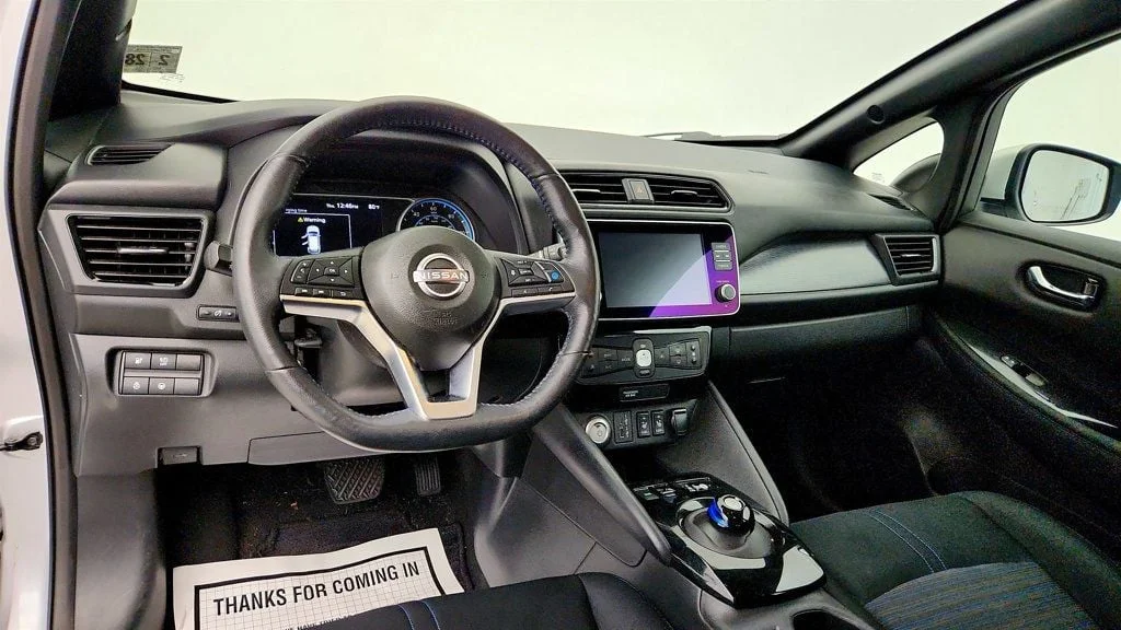 Used 2023 Brilliant Silver Metallic Nissan SV PLUS Hatchback w/ 212-Mile Range & ProPILOT Assist image 12