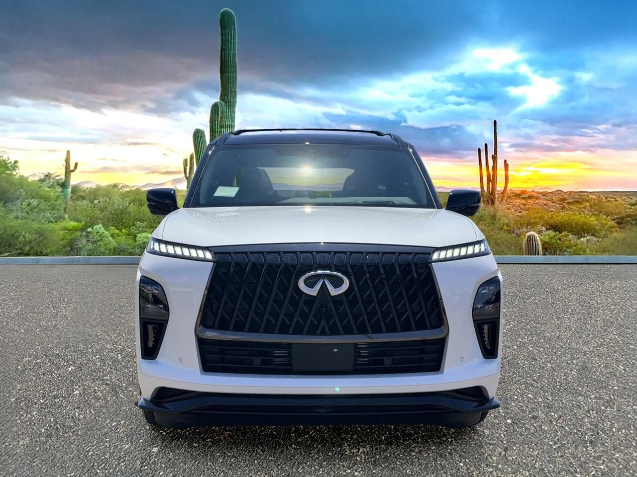 New 2027 2T RADIANT WHIT INFINITI Sport 4WD image 9