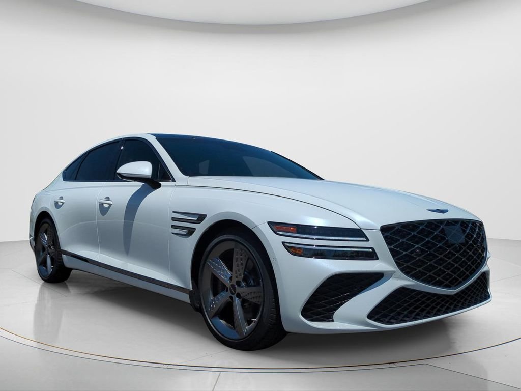 New 2026 White Genesis 2.5T SPORT PRESTIGE image 3