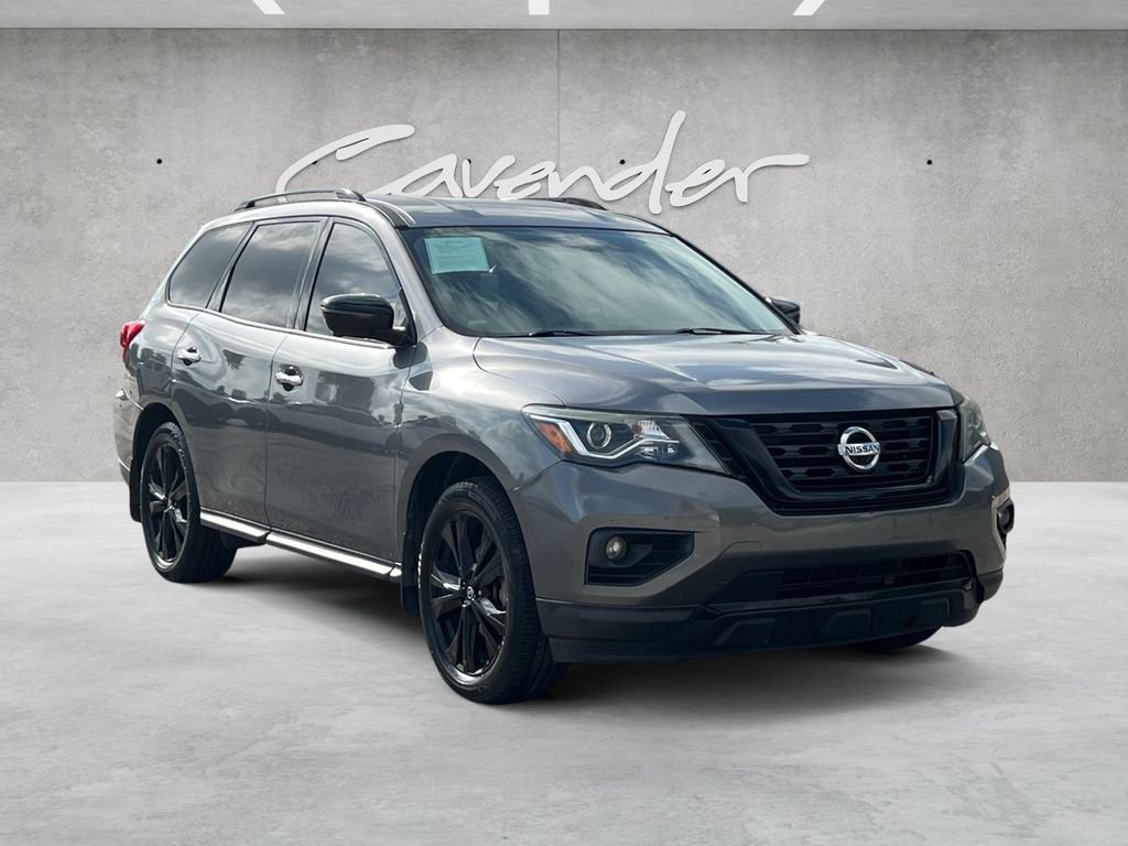 Used 2018 Nissan Pathfinder SL with VIN 5N1DR2MM3JC627254 for sale in San Marcos, TX