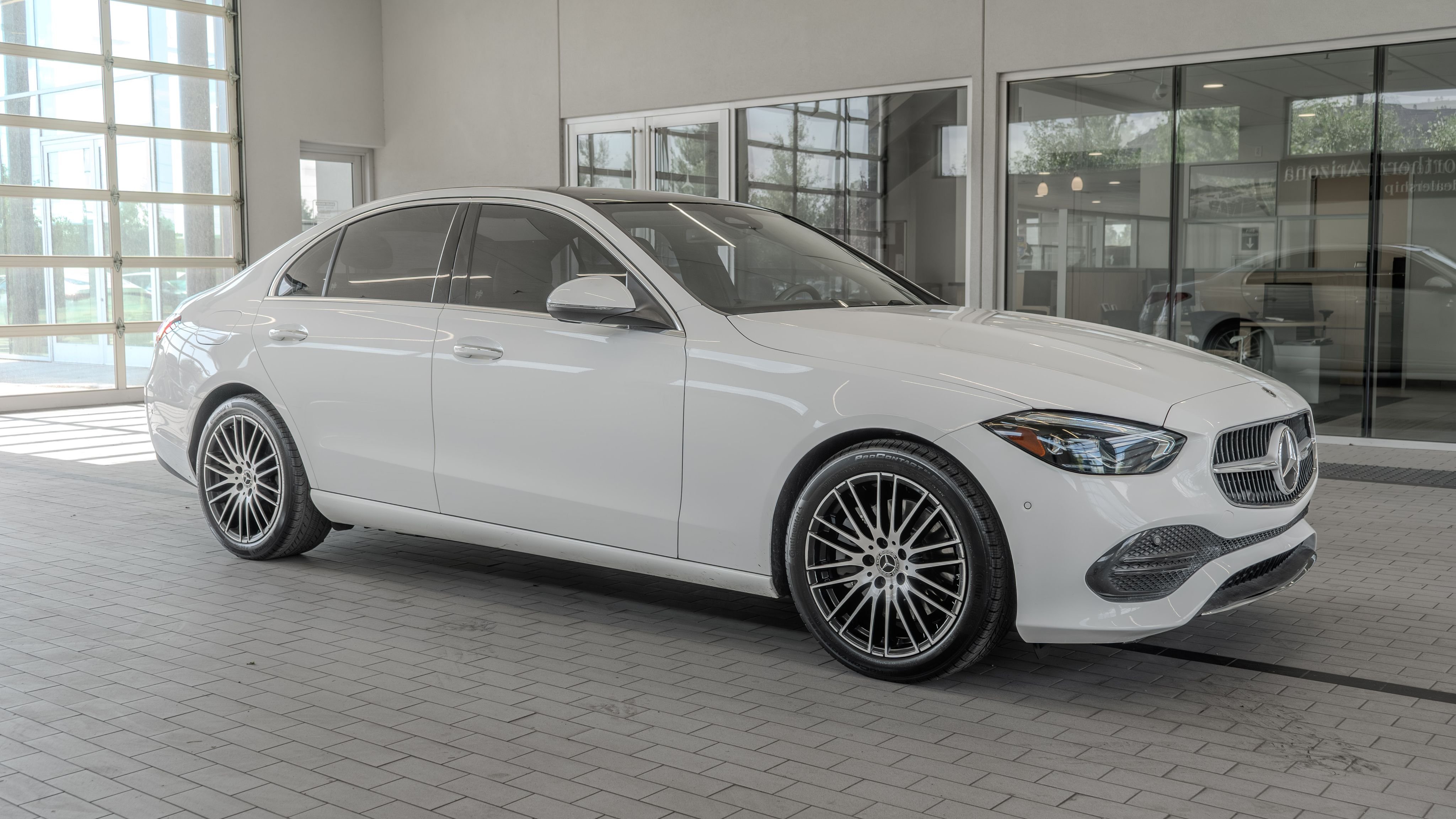 Certified Used 2024 Polar White Mercedes-Benz C 300 image 12