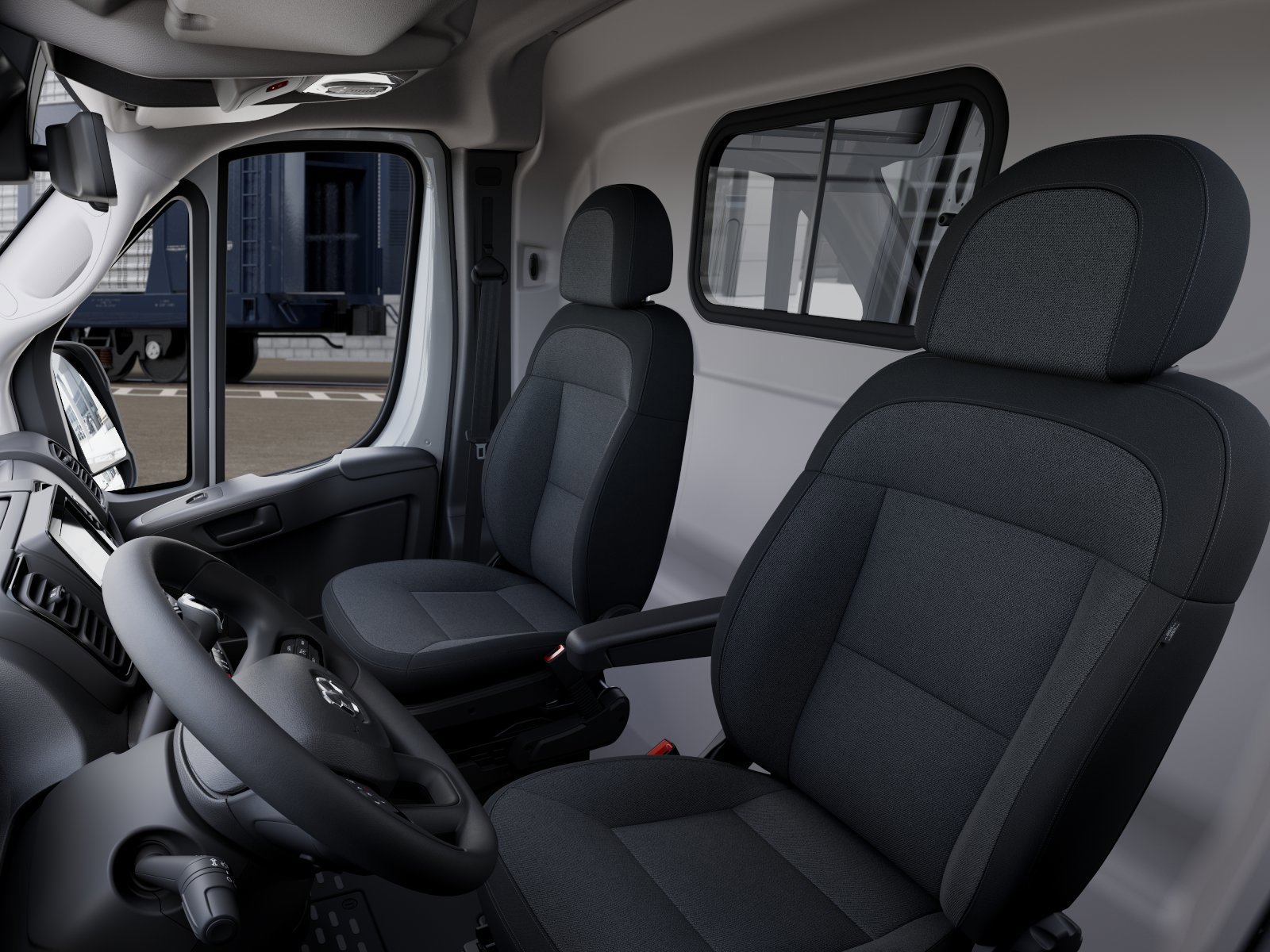 New 2026 Bright White Clearcoat RAM High Roof image 23