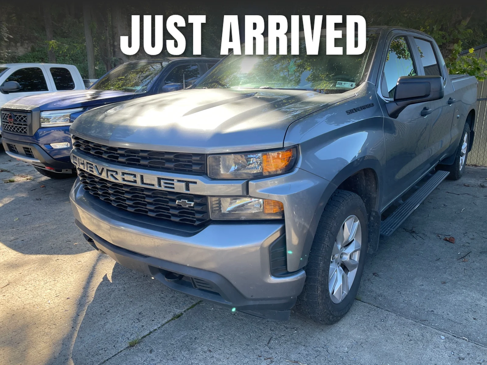 Used 2021 Gray Chevrolet Custom image 1