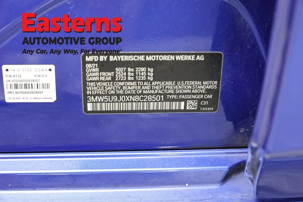 Used 2022 Blue BMW M340i xDrive image 39