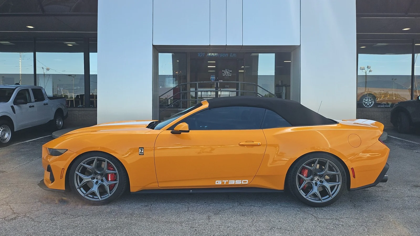 New 2026 Orange Fury Metallic Tri-coat Ford Shelby GT350 image 2