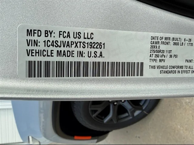 New 2026 Silver Zynith Jeep Upland image 21
