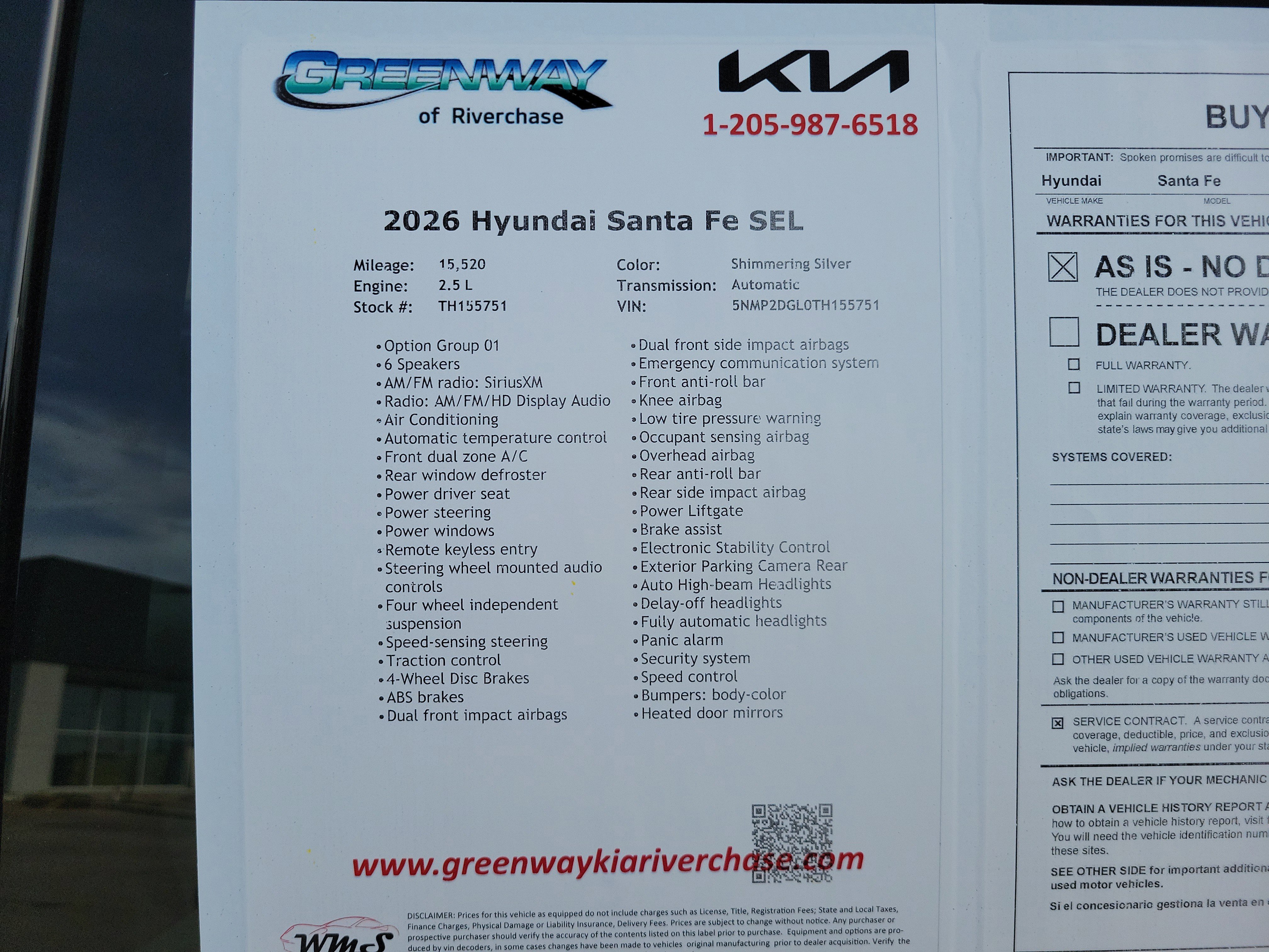 Used 2026 Shimmering Silver Hyundai SEL image 37