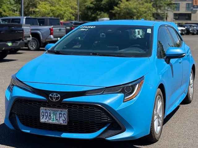 2019 Toyota Corolla Hatchback SE