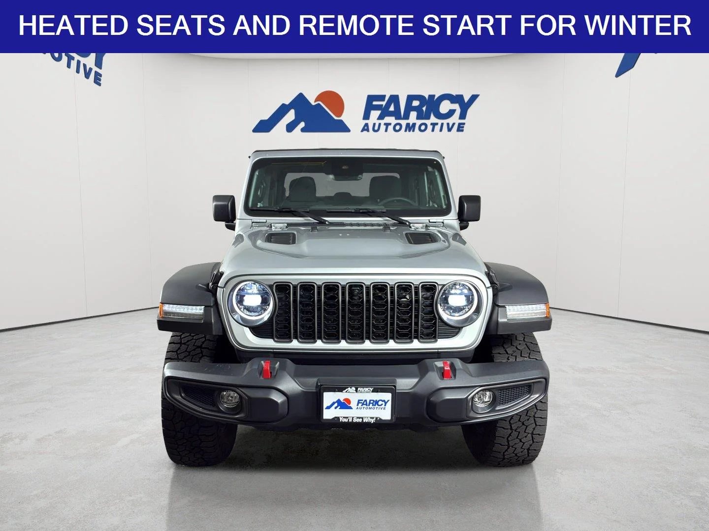Used 2024 Silver Zynith Clearcoat Jeep Rubicon image 4