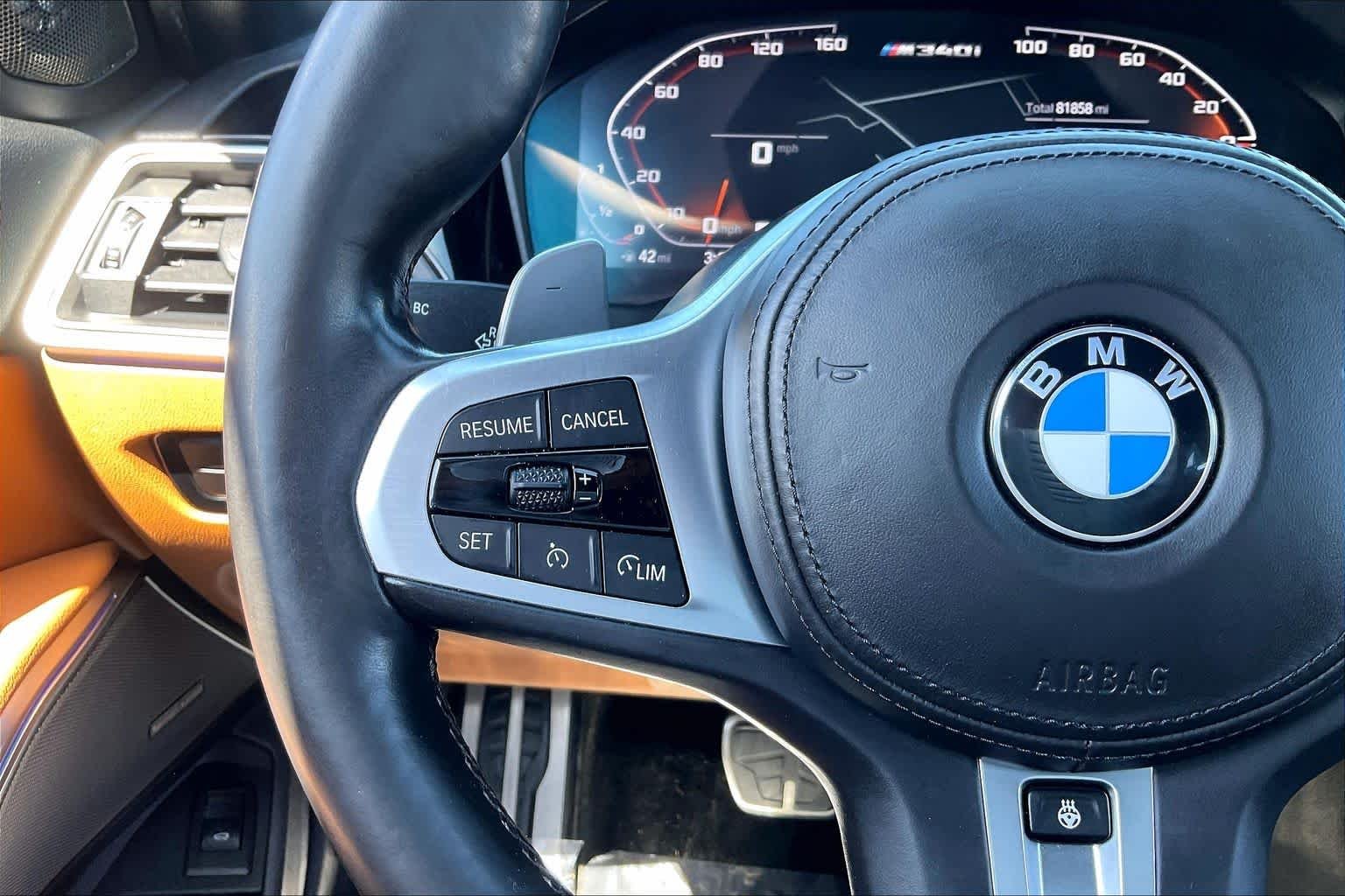 Used 2022 Portimao Blue Metallic BMW M340i xDrive image 23