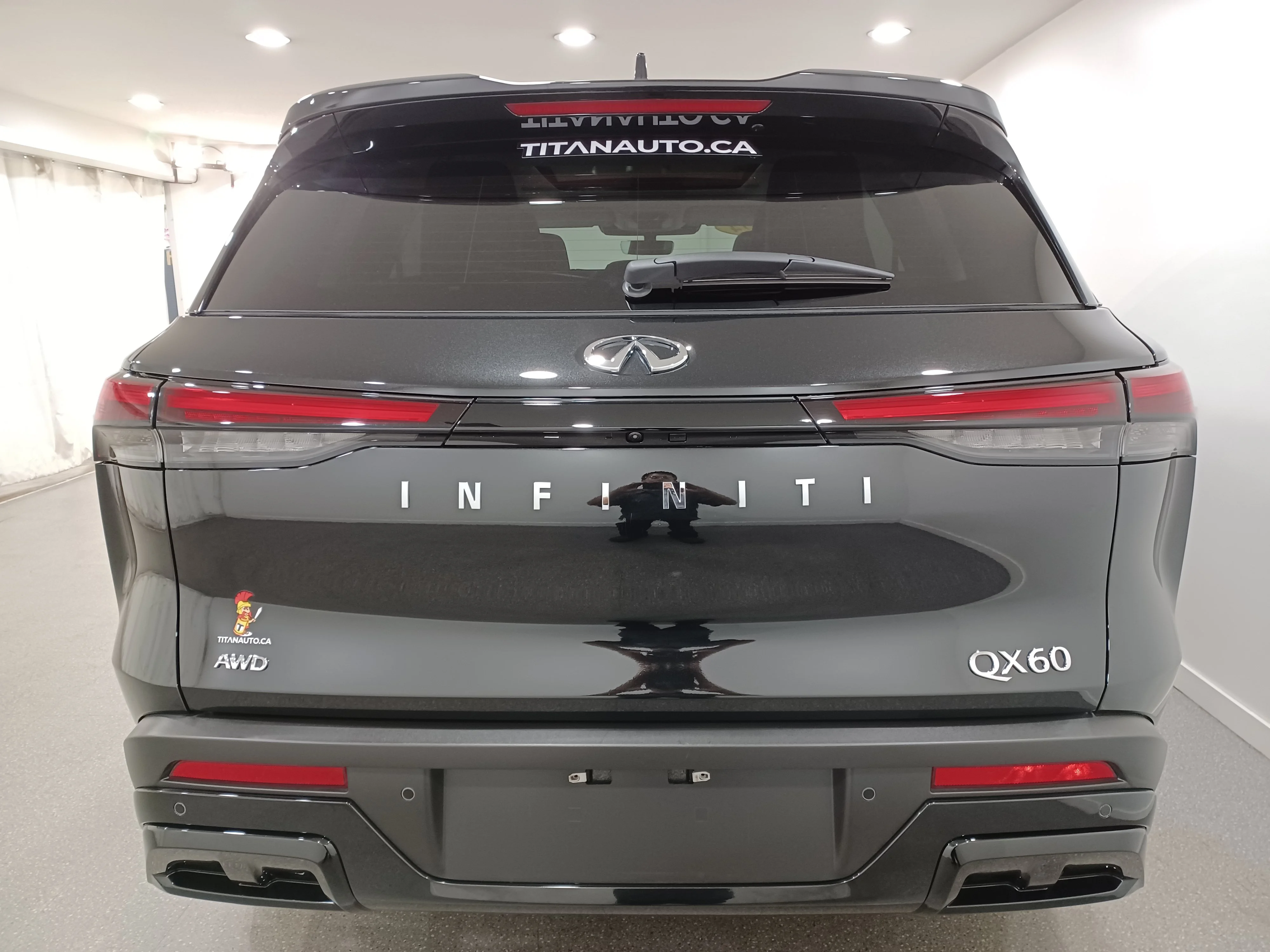 Certified Used 2024 Mineral Black Pearl INFINITI Luxe AWD*7 Pass | Adapt Cruise | Remote Start | Nav | 360 Cam | Htd Leather | Pano Roof | Htd Wheel image 26