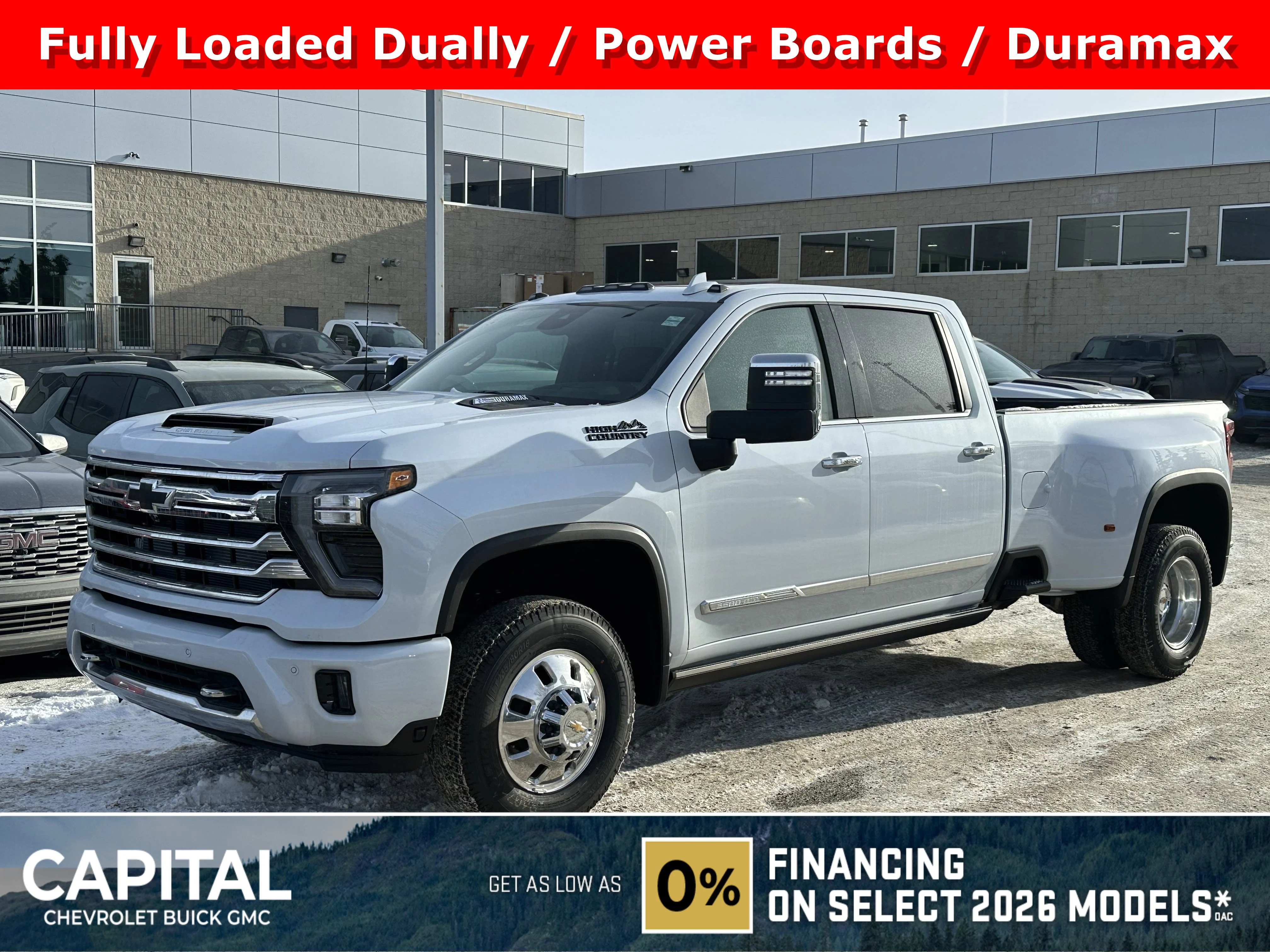 New 2026 Polar White Tricoat Chevrolet High Country image 1