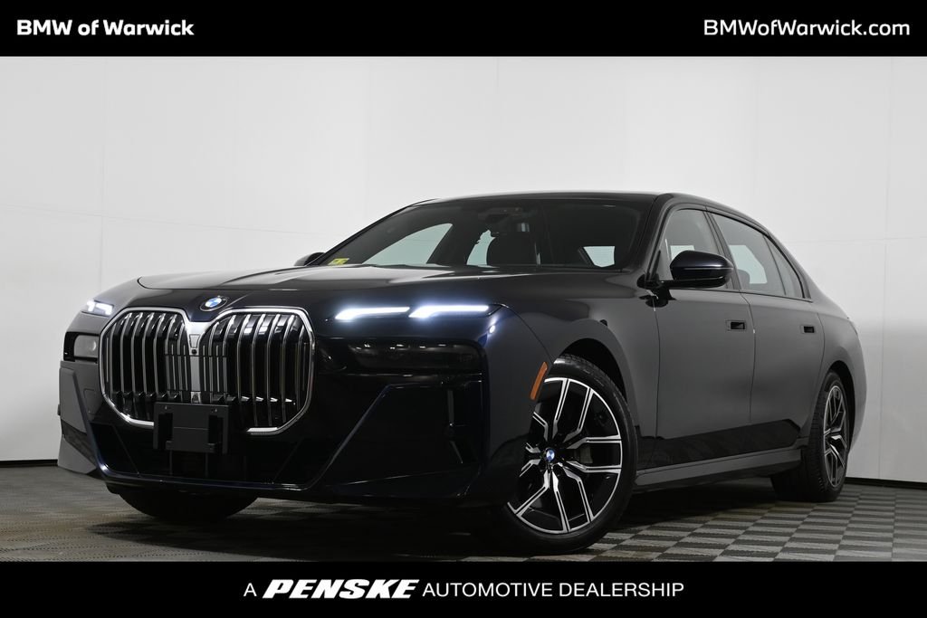 Used 2024 Black BMW 760i xDrive image 1