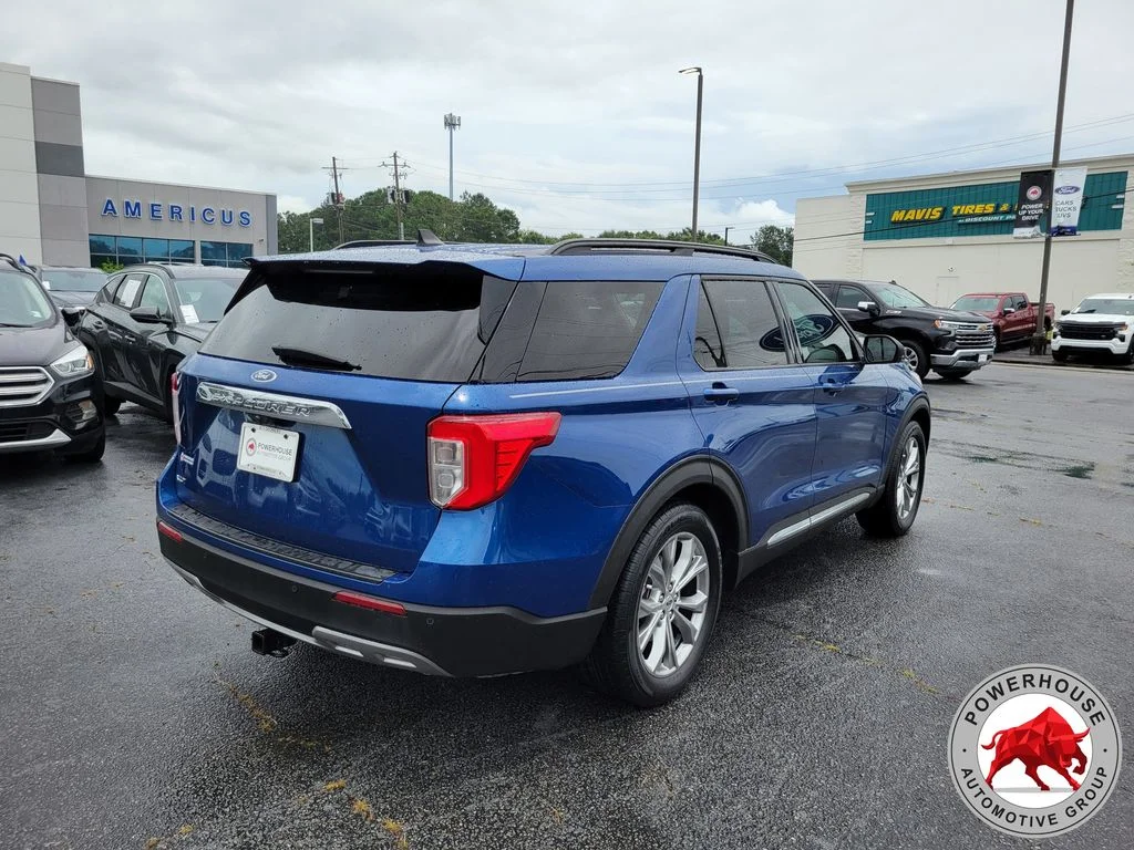 Used 2021 Blue Ford XLT image 5