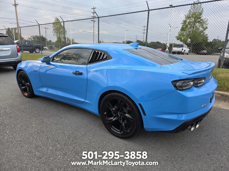 Used 2022 BLUE CHEVROLET 2DR CPE LT1 image 5