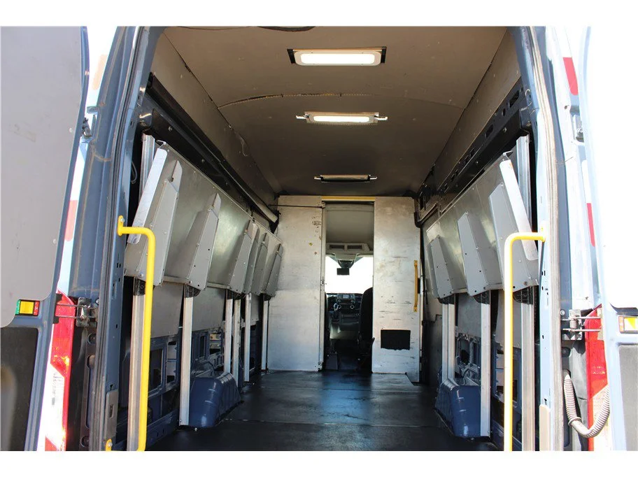 Used 2020 Gray Ford Extended Length High Roof Van 3D image 12
