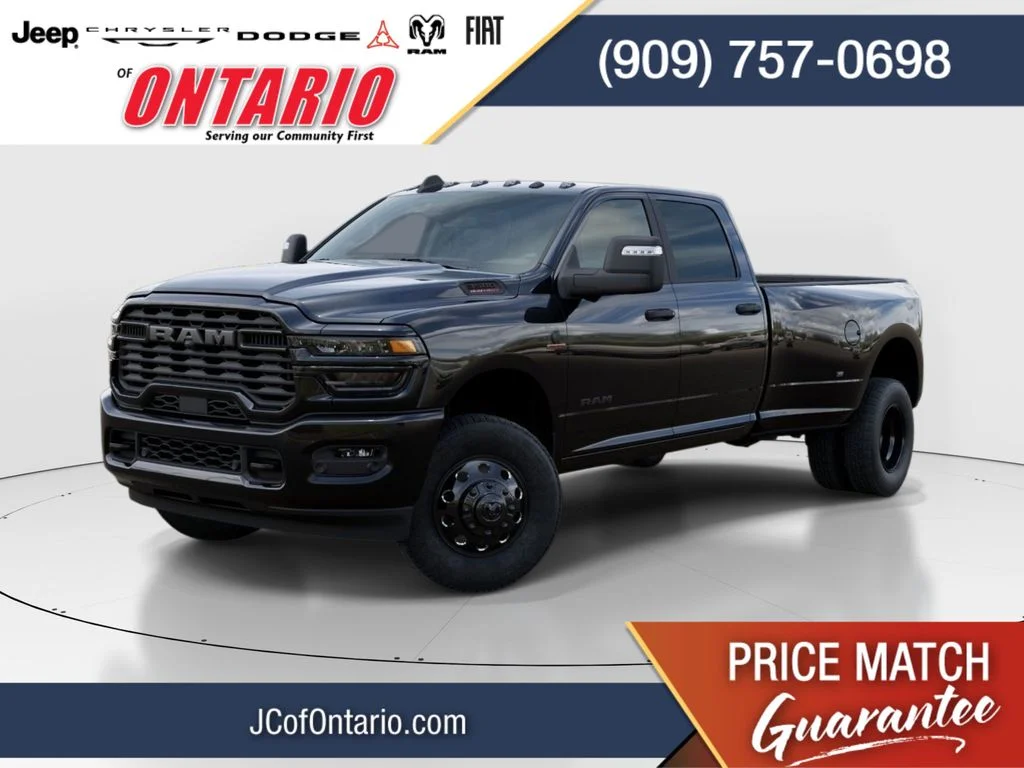 New 2026 Diamond Black Crystal Pearl-Coat Exterior Paint RAM Big Horn image 1