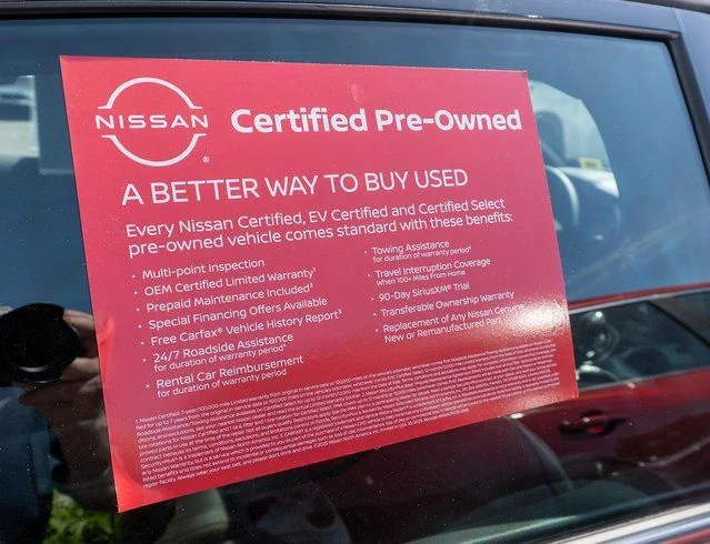 Certified Used 2023 White Nissan SR image 40