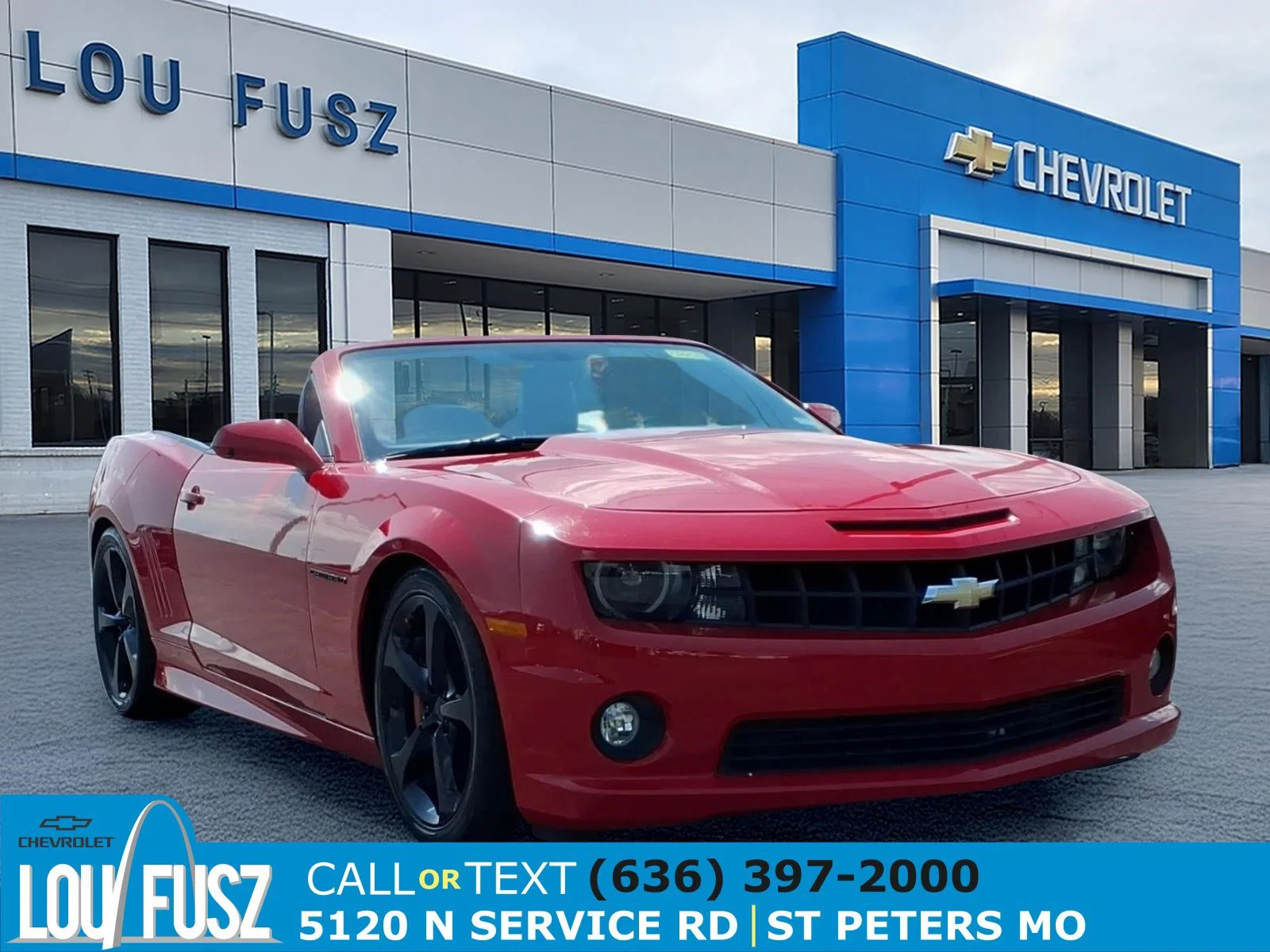 Used 2013 Victory Red Chevrolet SS image 1