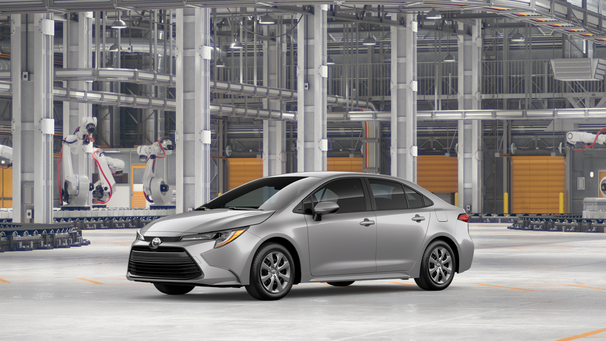 New 2026 Classic Silver Metallic Toyota LE image 2