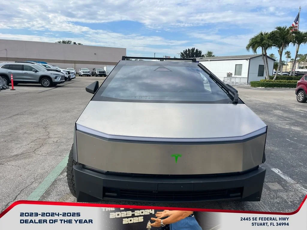 Used 2024 Tesla Cybertruck Base with VIN 7G2CEHED7RA043459 for sale in Stuart, FL
