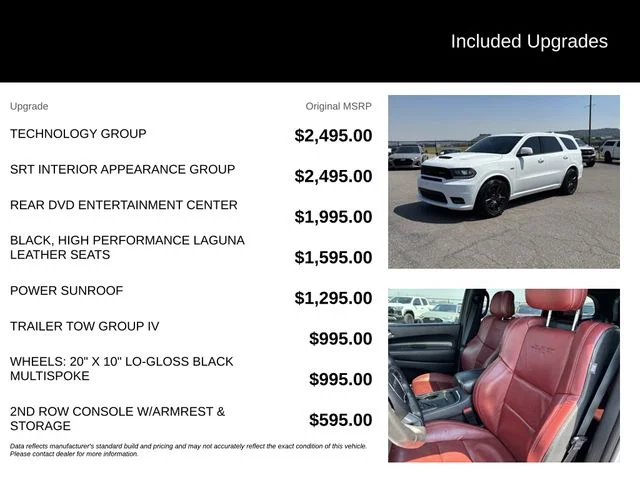 Used 2018 White Dodge SRT image 5