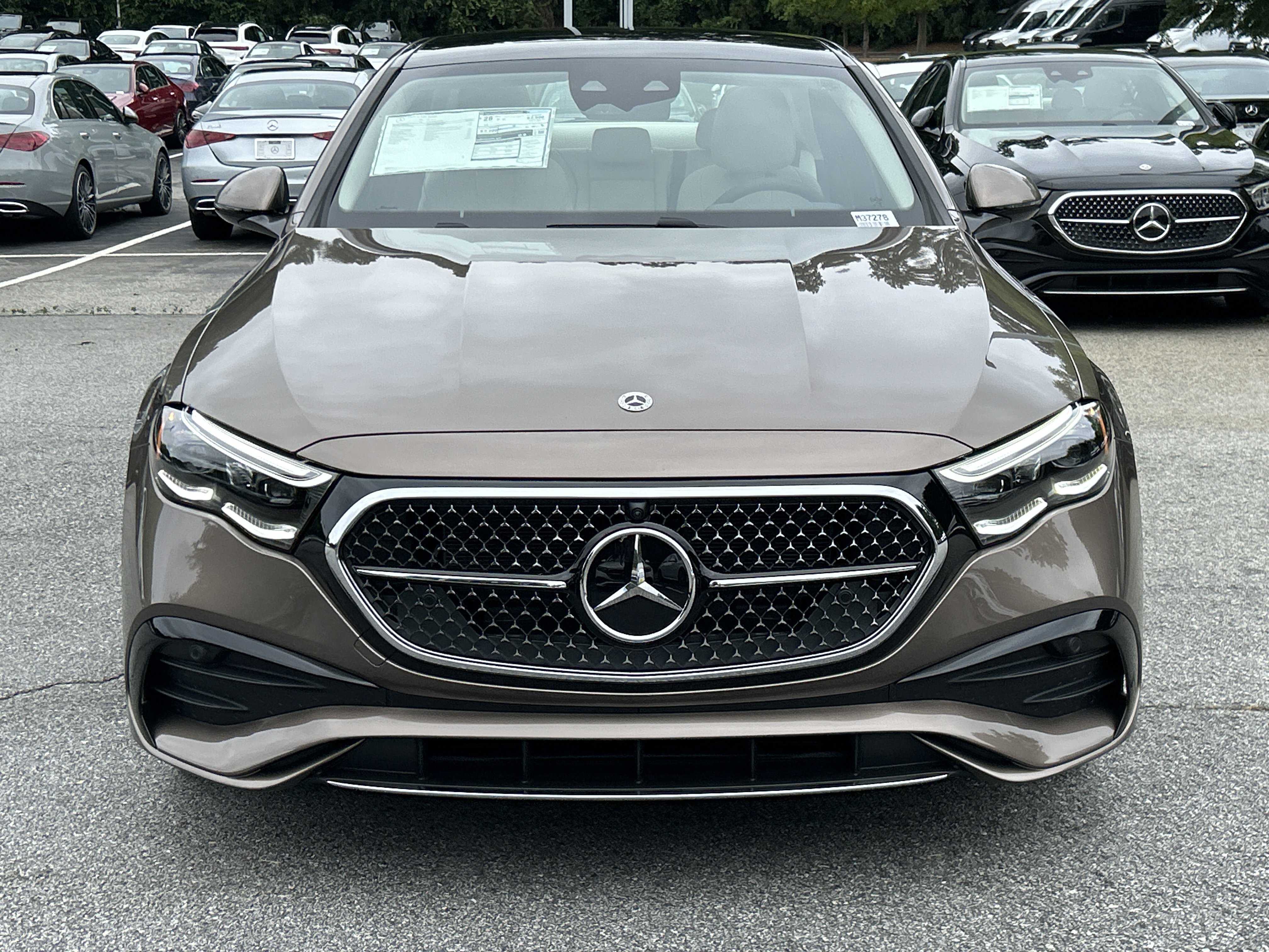 New 2026 Sonoran Brown Metallic Mercedes-Benz E 350 Sedan image 3