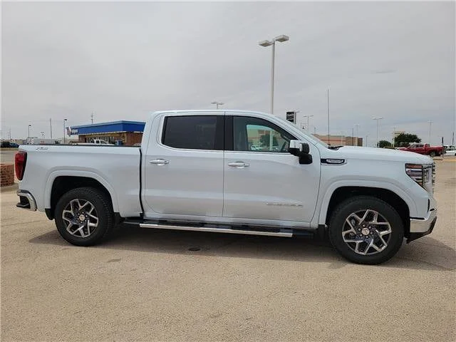 New 2026 Glacier White Tricoat GMC SLT image 6
