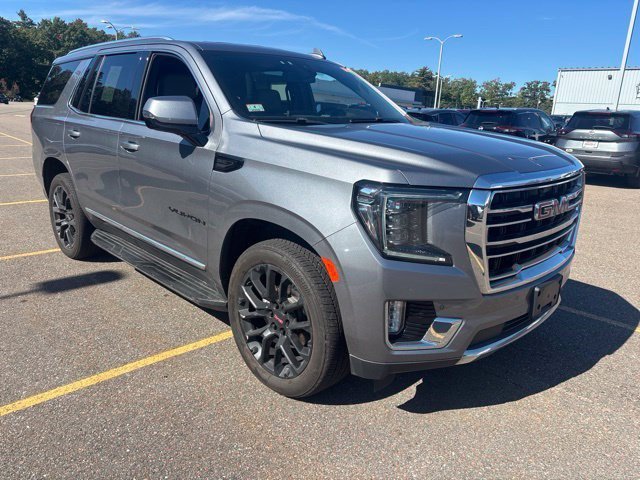 Used 2022 Satin Steel Metallic GMC SLT image 1