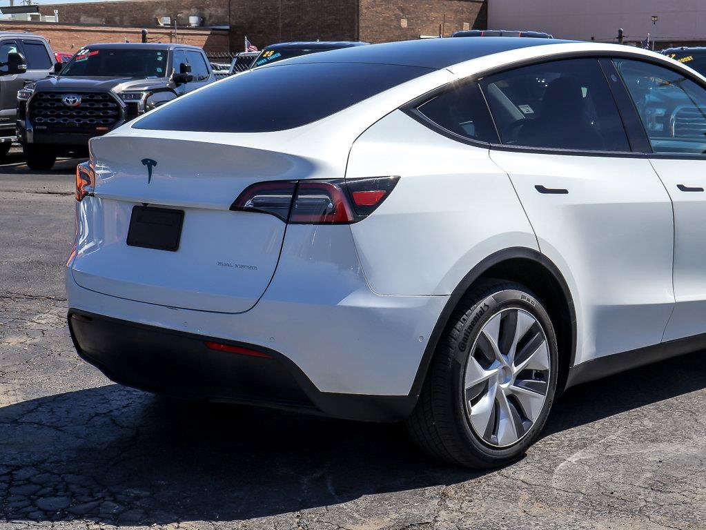 Used 2021 White TESLA Long Range image 9