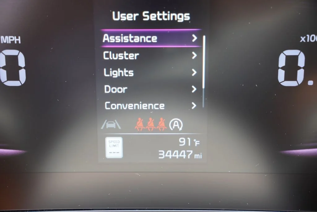Used 2023 Ebony Black Kia LX image 7