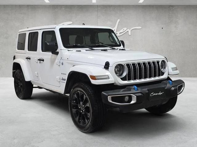 Used 2024 White Jeep Sahara 4xe image 2