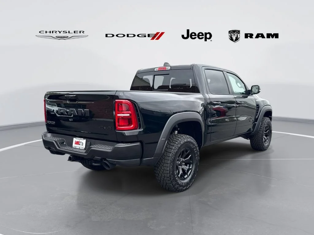 New 2026 Diamond Black Crystal Pearl-Coat Exterior Paint RAM RHO image 3