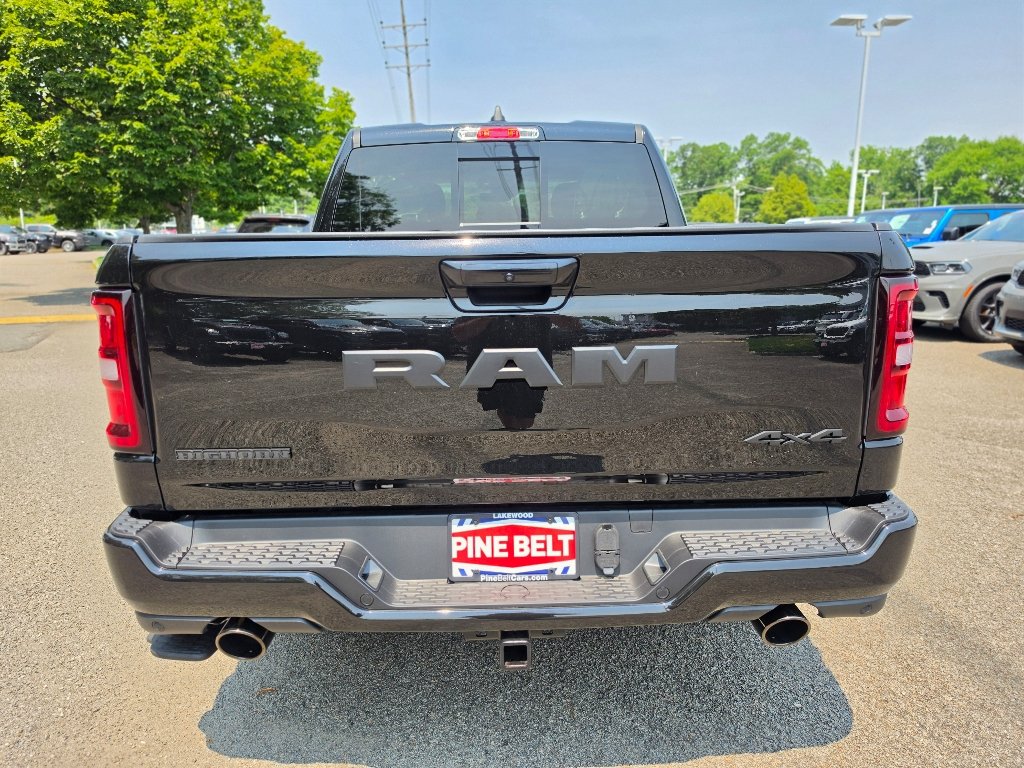 New 2026 Diamond Black Crystal Pearl-Coat Exterior Paint RAM Big Horn/Lone Star image 12