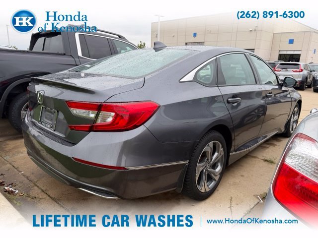 Used 2018 Honda Accord EX-L with VIN 1HGCV1F53JA101649 for sale in Bristol, WI