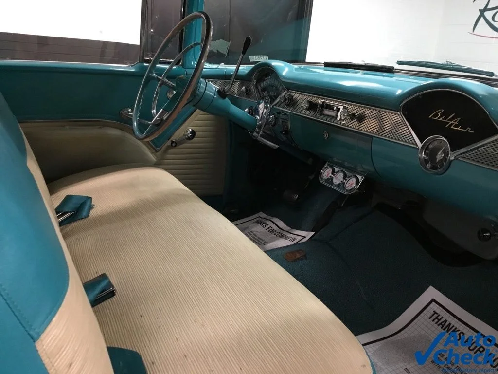 Used 1955 Blue Chevrolet Coupe image 31