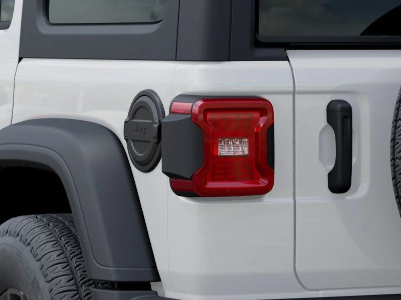 New 2026 Bright White Clear-Coat Exterior Paint Jeep Sport S image 9