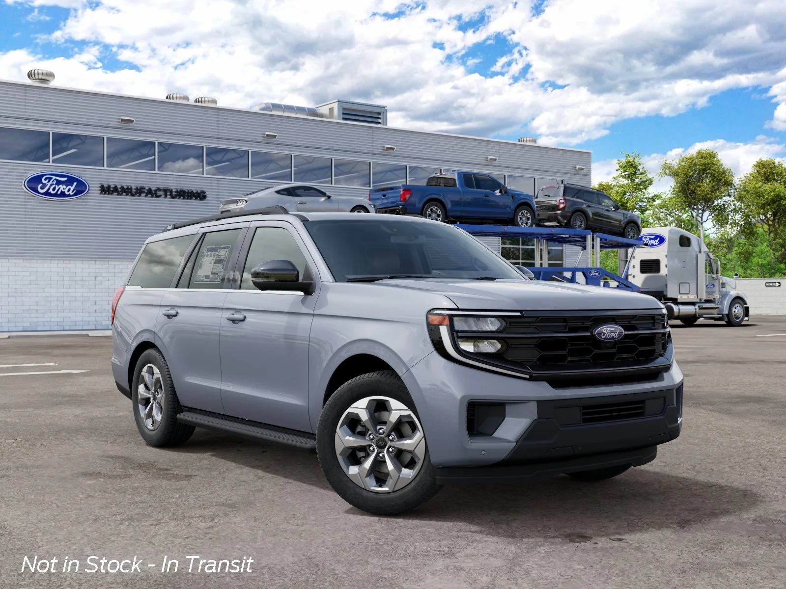 New 2027 Glacier Gray Metallic Tri-Coat Ford Active image 4
