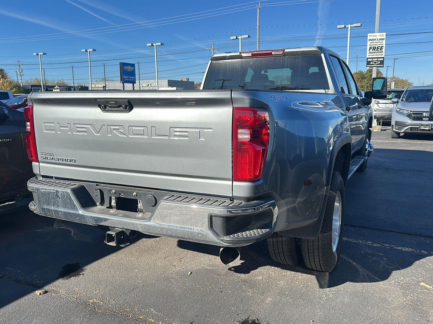 Used 2026 Sterling Gray Metallic Chevrolet Work Truck image 2