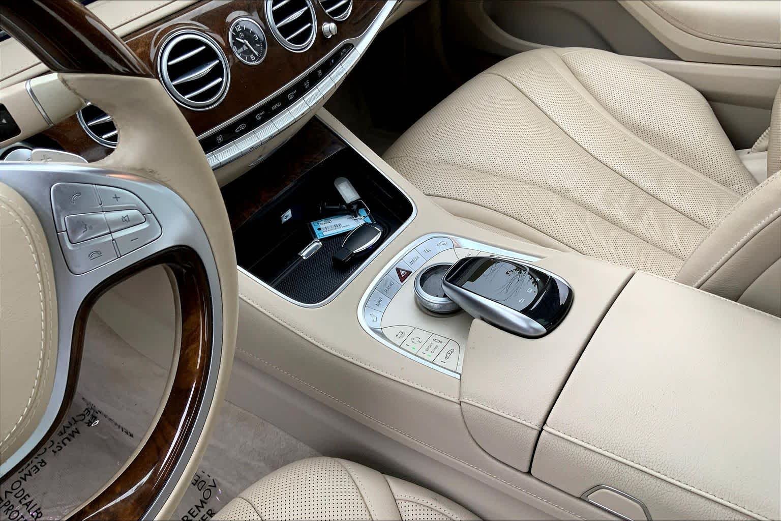 Used 2015 Lunar Blue Metallic Mercedes-Benz S 550 image 17