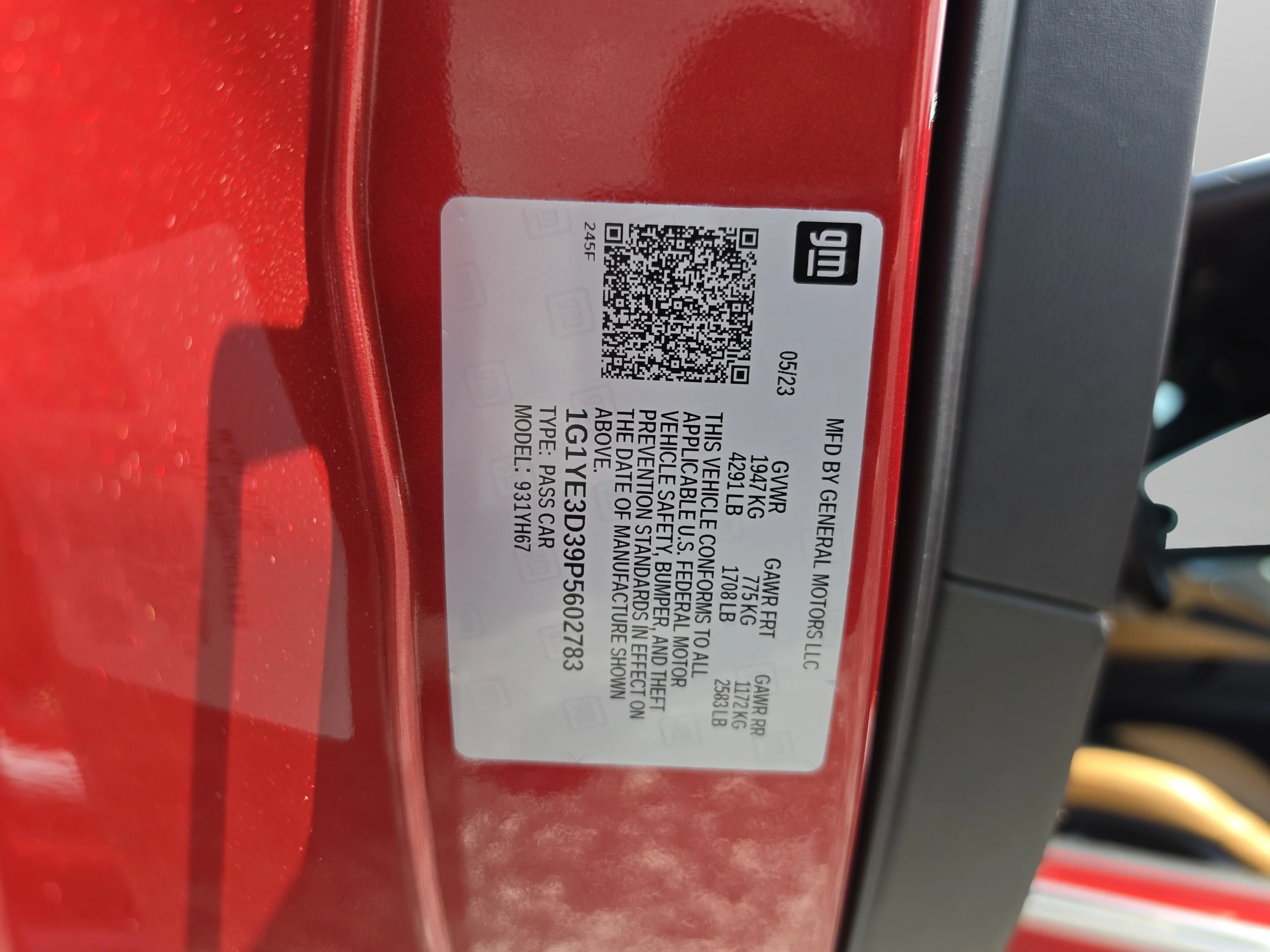 Used 2023 Red Mist Metallic Tintcoat Chevrolet 2LZ image 41