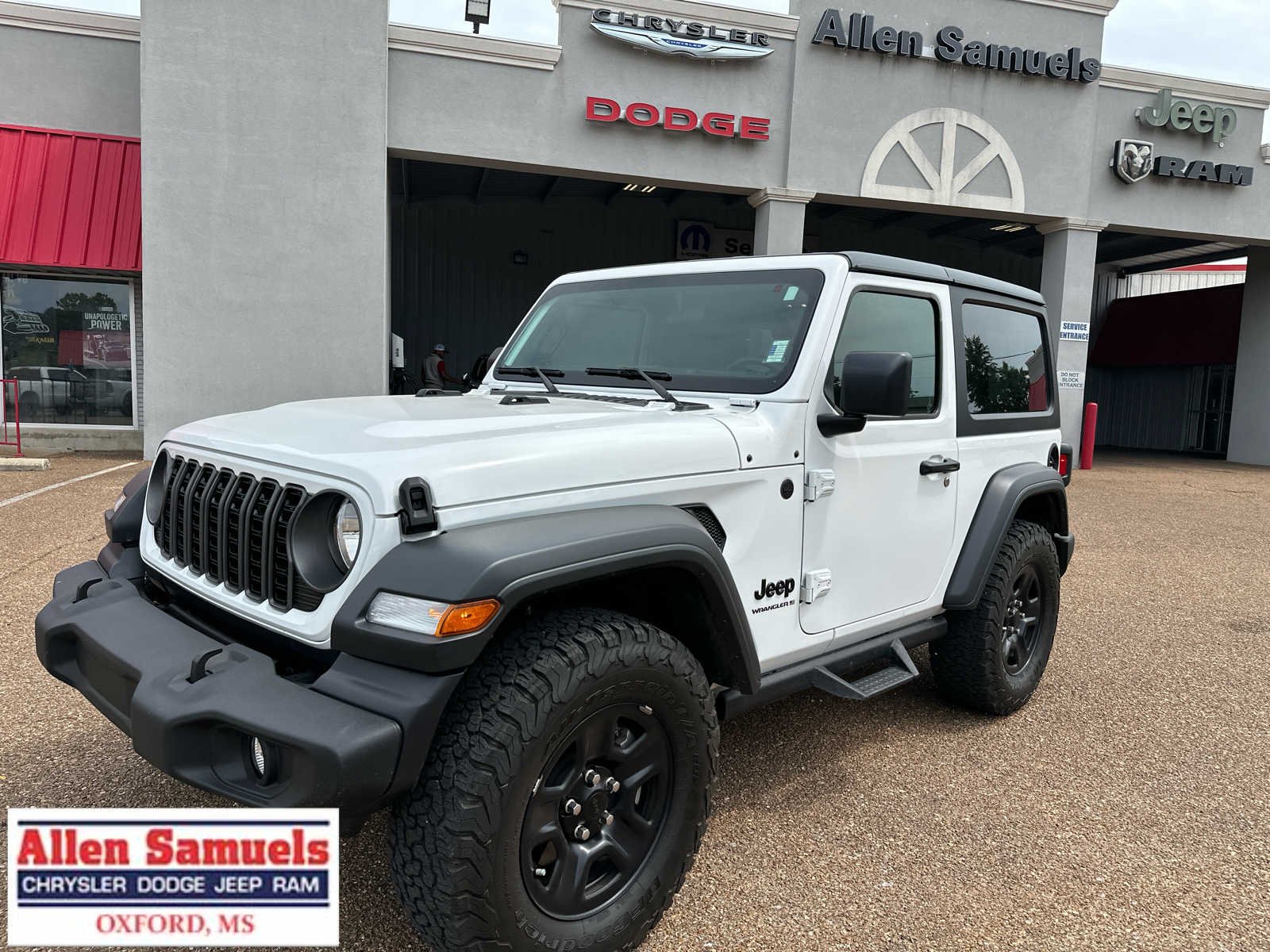 Certified Used 2025 Bright White Clearcoat Jeep Sport image 7