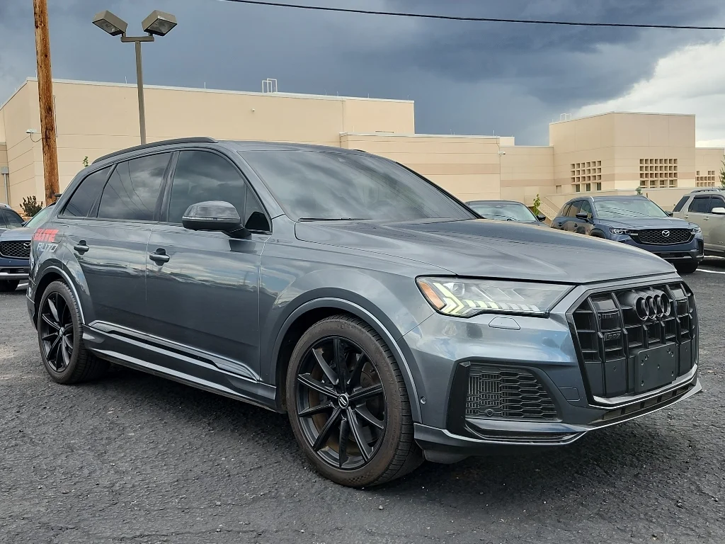 Used 2020 Daytona Gray Pearl Effect Audi Premium Plus image 3