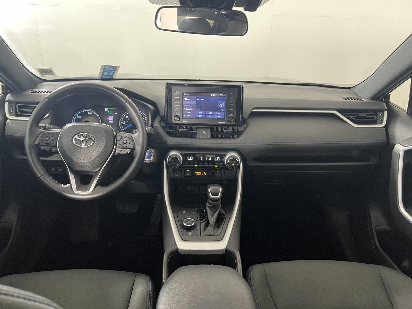 Used 2022 Midnight Black Metallic Toyota Hybrid SE image 28