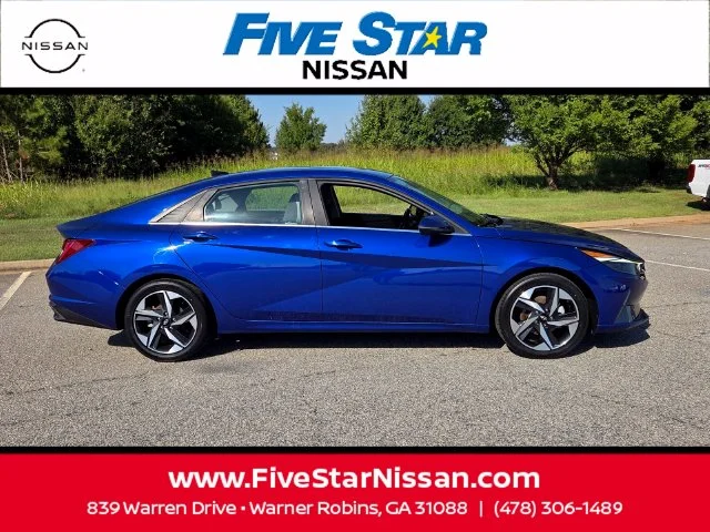 Used 2023 Blue Hyundai Limited image 14