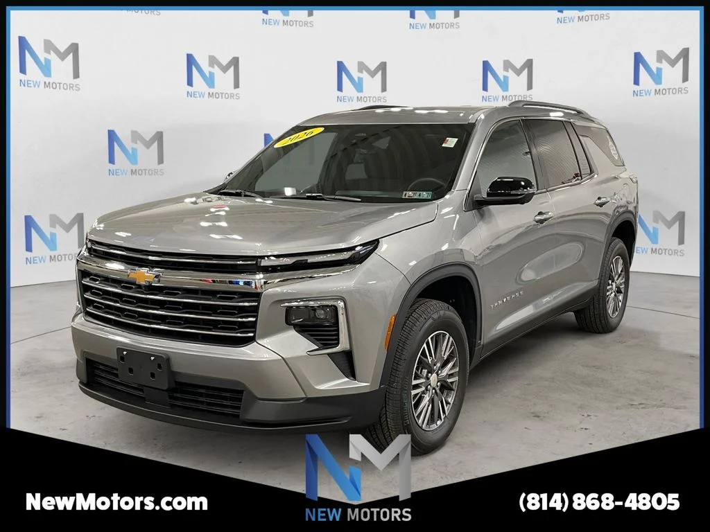 Used 2026 Sterling Gray Metallic Chevrolet LT image 1