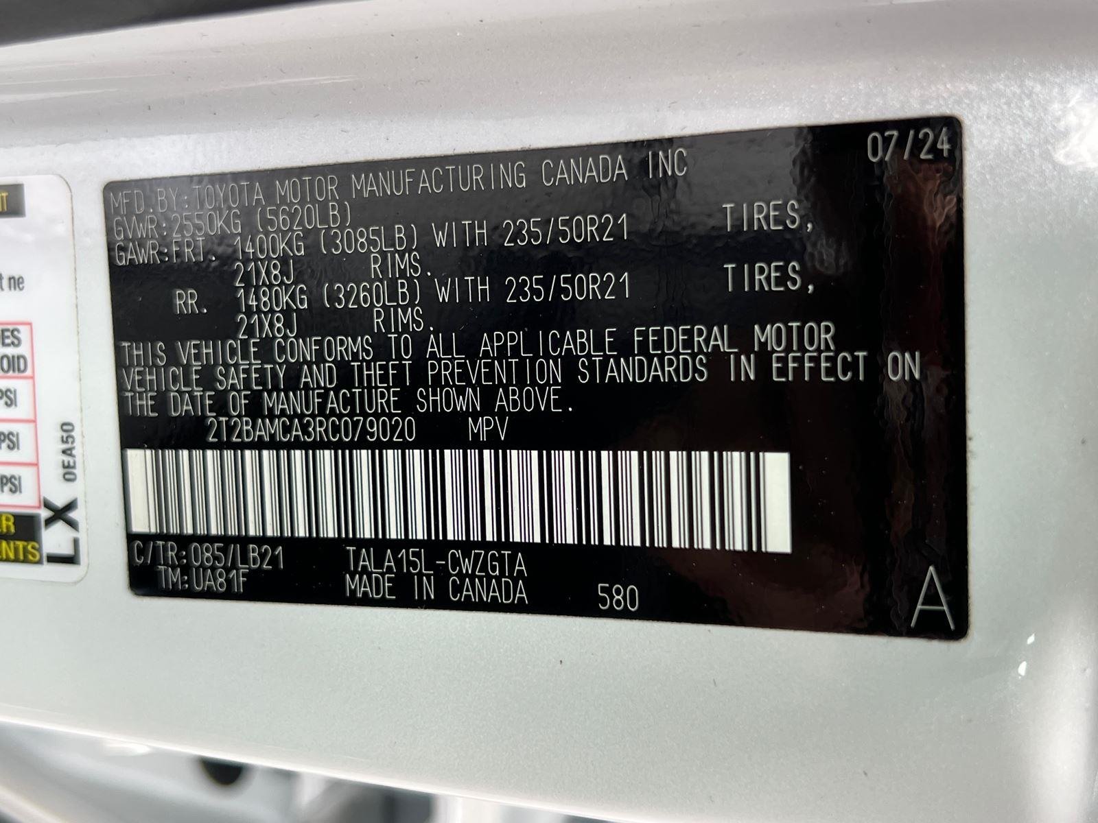 Certified Used 2024 EMINENT WHITE PEARL Lexus 350 Premium Plus image 35