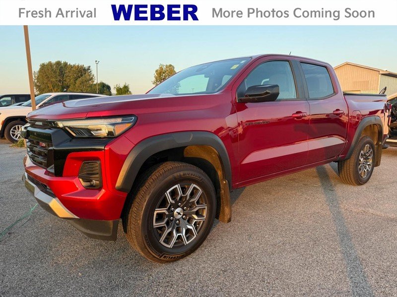 Used 2023 Radiant Red Tintcoat Chevrolet 4WD Crew Cab Z71 image 1